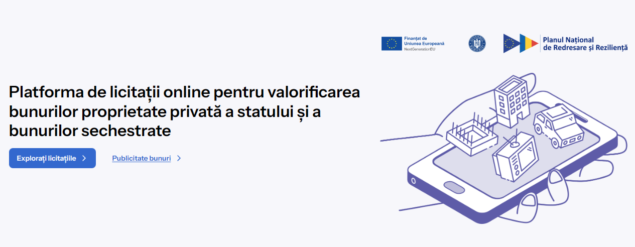 ANAF introduce eLicitatiiANAF pentru vânzarea online a bunurilor sechestrate